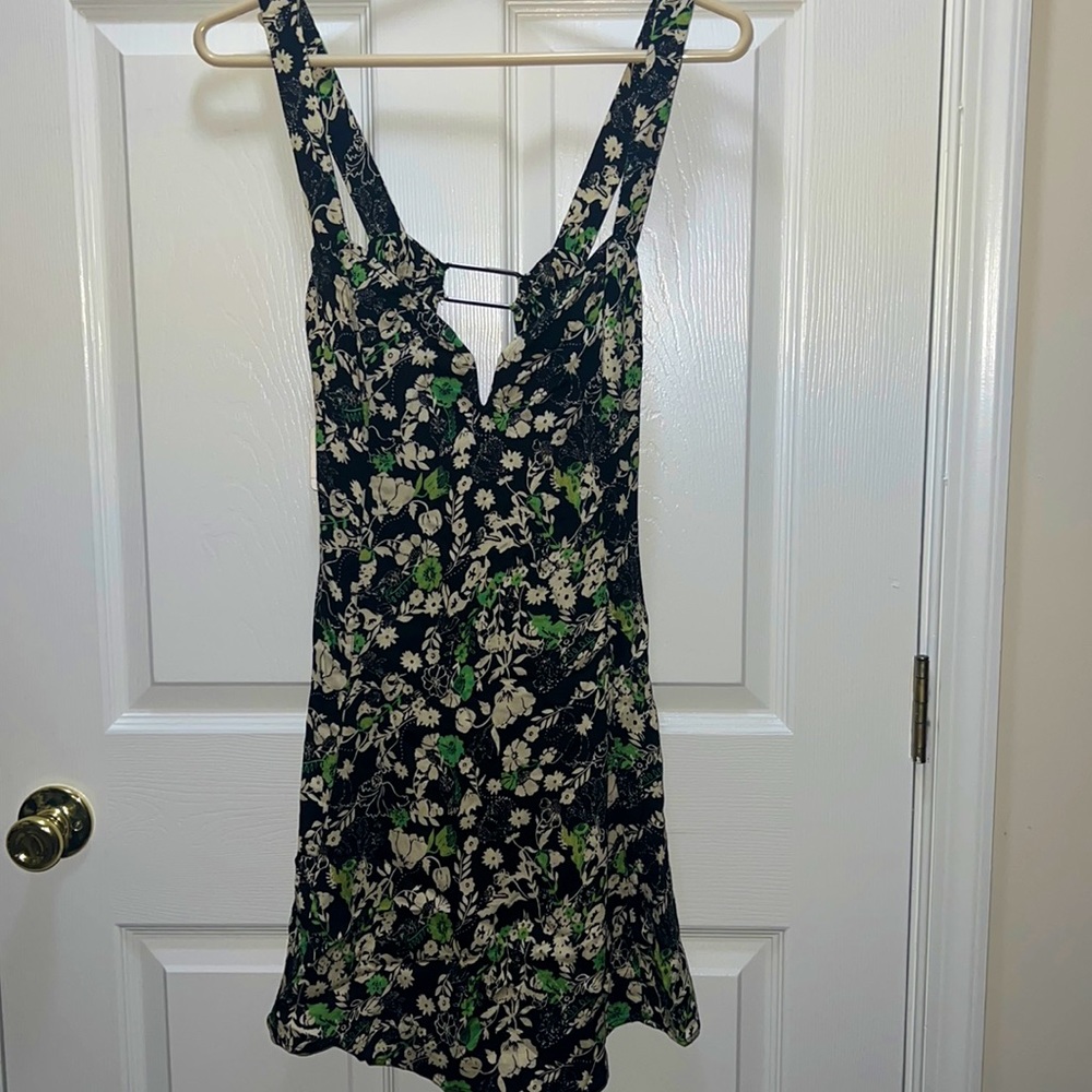 Free People Floral Skater Dress